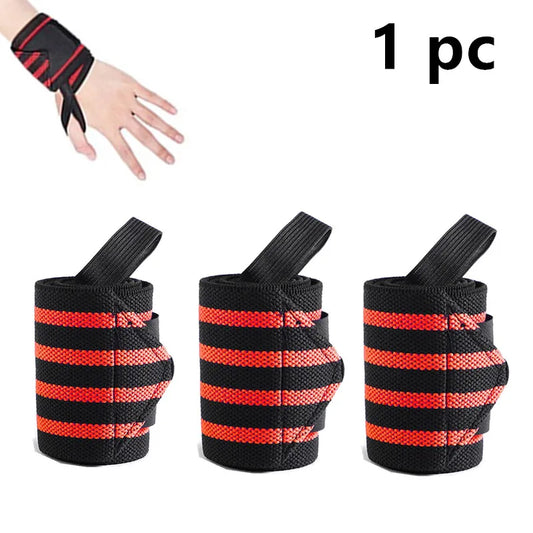 High Quality 1PC Wristband Wrist Support Weight Lifting Gym Training Wrist Support Brace Straps