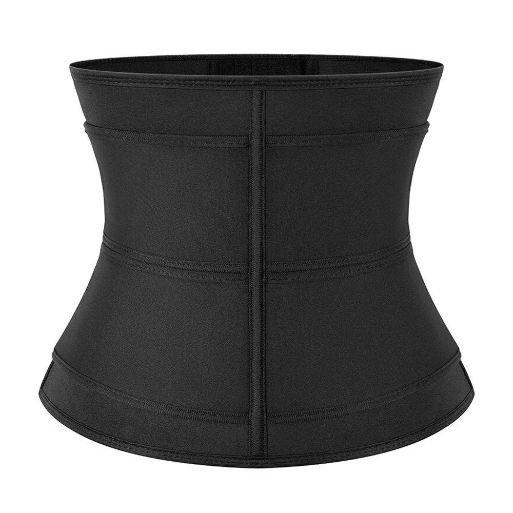 Women Waist Trainer Corset Trimmer Belt for Weight Loss Sweat Body Shaper Belly Cincher Sports Girdle Fat Burner Band